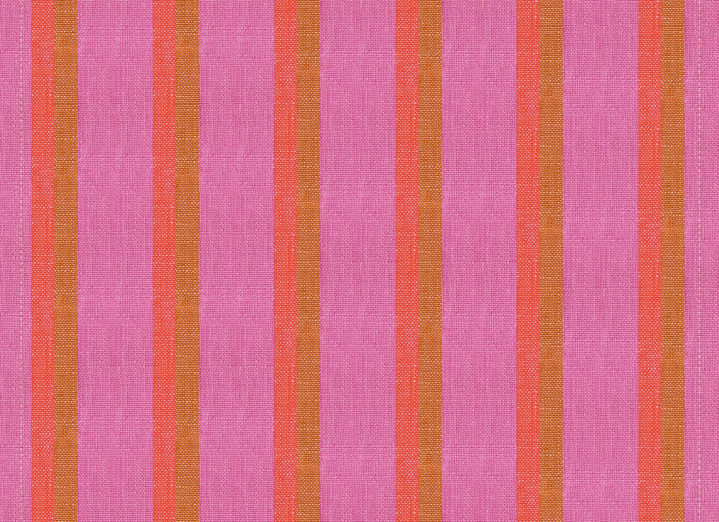 Jolie Toweling-Apron Stripe Pink